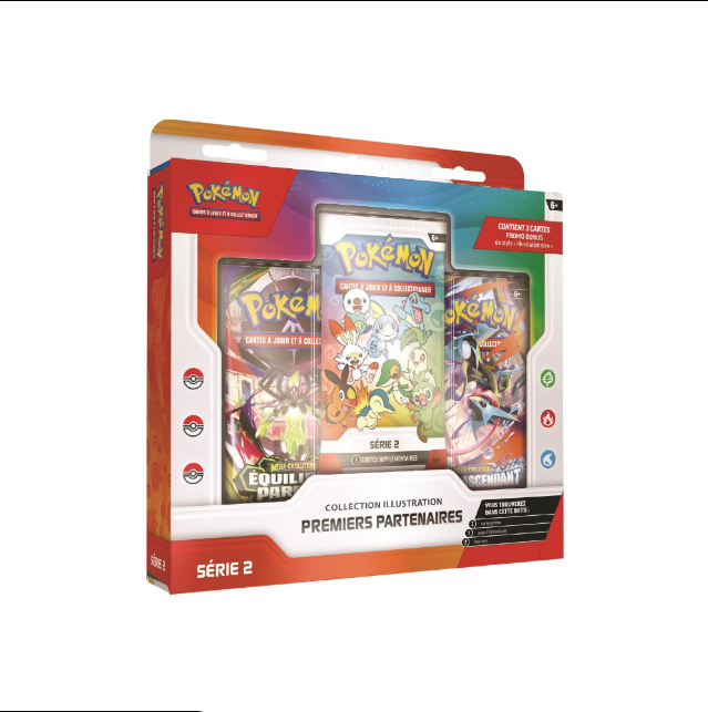 Pokémon – Collection Illustration Premiers Partenaires – Série 2
