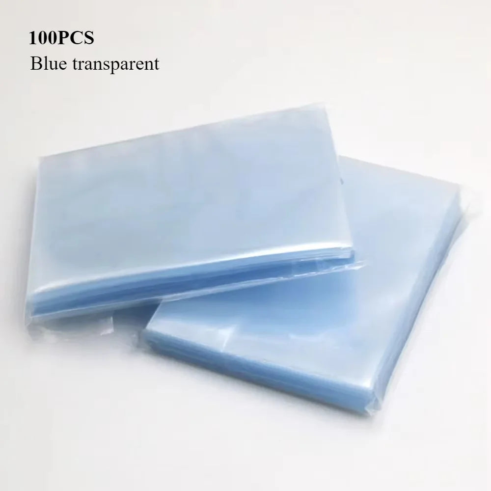 Lot de 100 sleeves transparentes pour cartes Pokémon, MTG et TCG