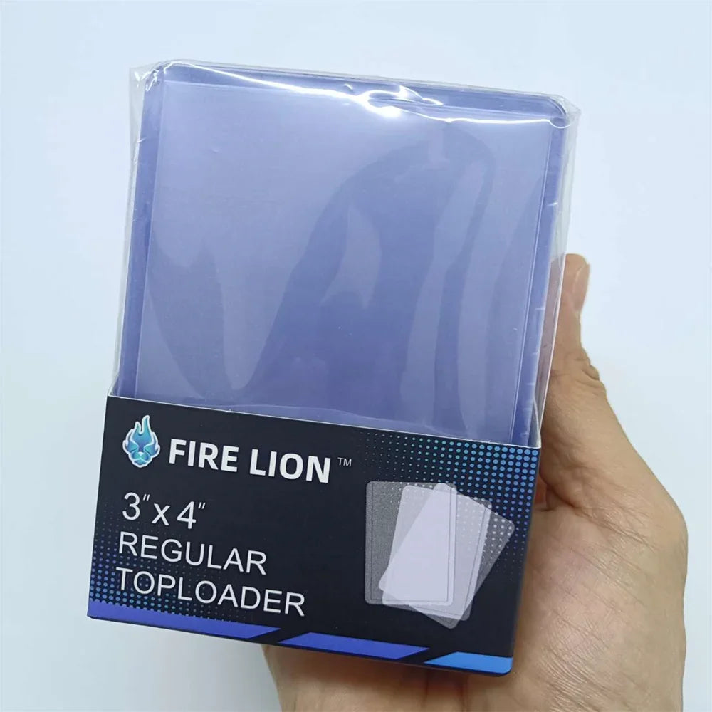 Lot de 25 protections rigides transparentes pour cartes TCG
