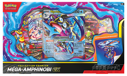 Contenu de la Collection Premium Pokémon Méga-Amphinobi-ex