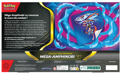 Collection Premium Pokémon Méga-Amphinobi-ex – dos